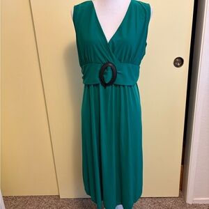 Jon & Anna Green Midi Dress